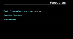 Desktop Screenshot of fugue.us