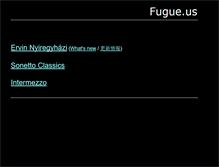 Tablet Screenshot of fugue.us